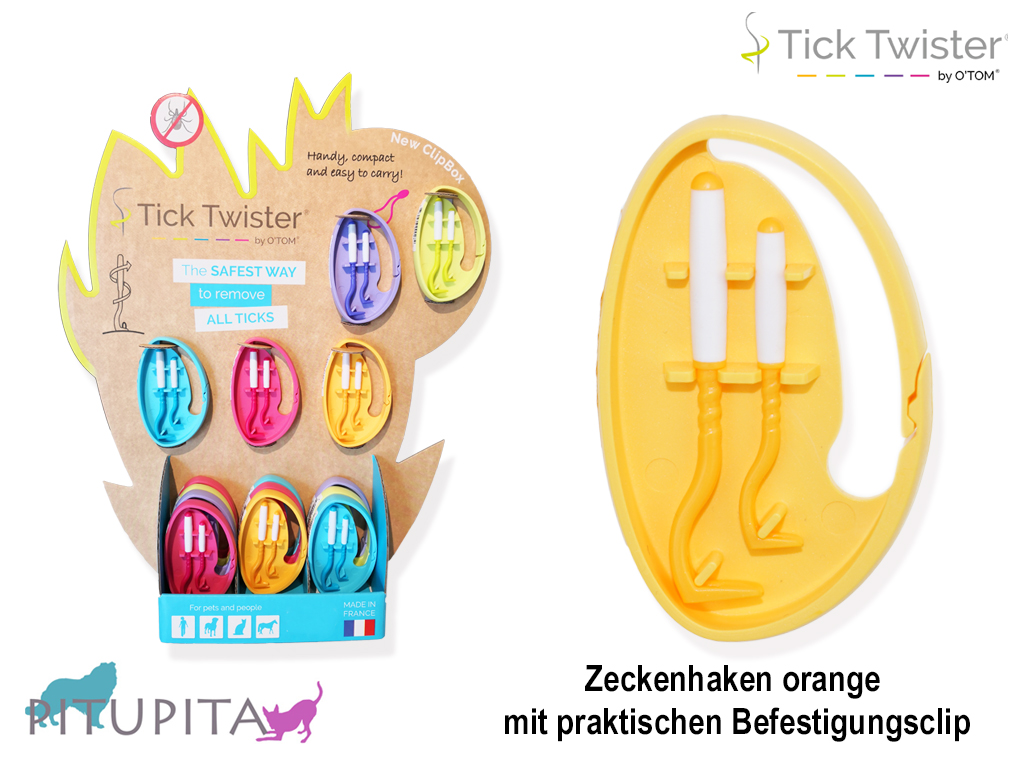 Neue Zeckenhacken in frischen Farben - Tick Twister® ab sofort erhältlich - 