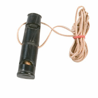 Büffelhorn Doppelton-Pfeife S