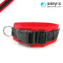 AnnyX Halsband FUN rot schwarz 5