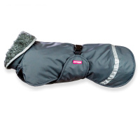 Pomppa Perus Allwetter-Mantel Wintermantel graphite grau