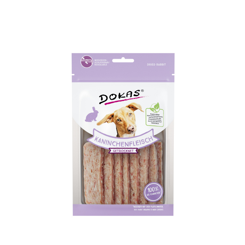 DOKAS Kaninchenfleisch getrocknet 70g