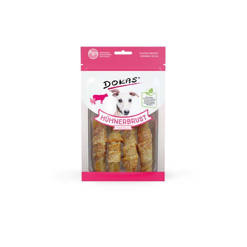 DOKAS Hühnerbrust Kaurolle 90g