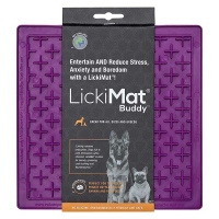 LickiMat BUDDY Schleckmatte Leckmatte 20x20cm LILA-VIOLETT