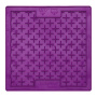 LickiMat BUDDY Schleckmatte Leckmatte 20x20cm LILA-VIOLETT