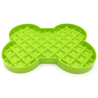 LickiMat Slodog Anti Schling Napf SlowFeeder Plate  grün