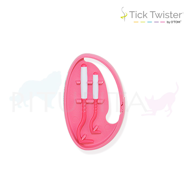 Tick Twister® Zeckenzange / Zeckenhaken by O`Tom pink