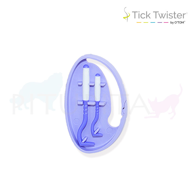 Tick Twister® Zeckenzange / Zeckenhaken by O`Tom lila