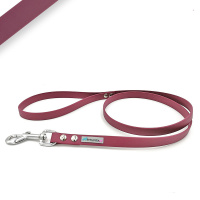 BioThane&reg; F&uuml;hrleine mit Handschlaufe WN521 weinrot