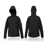 AnnyX Softshelljacke Trainingsjacke schwarz