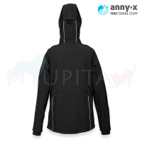 AnnyX Softshelljacke Trainingsjacke schwarz XS
