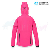 AnnyX Softshelljacke Trainingsjacke pink S