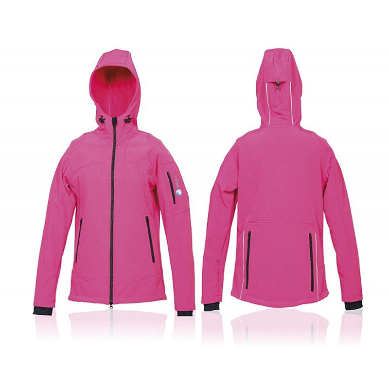 AnnyX Softshelljacke Trainingsjacke pink L