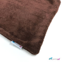 PITUPITA Kuscheldecke Hundedecke braun Kuschl XL 140x90