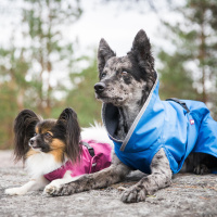 Pomppa Kevyt gefütterter Regenmantel KevytPomppa in plum 37