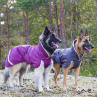 Pomppa Kevyt gefütterter Regenmantel KevytPomppa in plum 65