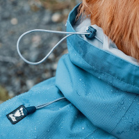 Hurtta Regenmantel Monsun Monsoon blau 20