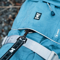 Hurtta Regenmantel Monsun Monsoon Dunkelgrau grau 30