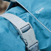 Hurtta Regenmantel Monsun Monsoon Dunkelgrau grau 65