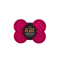 LickiMat Slodog Anti Schling Napf SlowFeeder Plate  pink