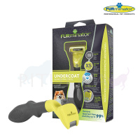 FURminator Hundebürste deShedding NEUE AUSFÜHRUNG Kurzhaar XS