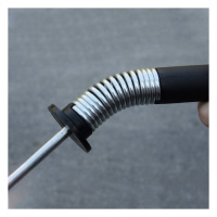 Slalom Stangen SET 100cm Cavaletti Hundesport Hundetraining agility flexibel div. Farben Stange grün 5 Slalomstangen