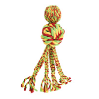 KONG Wubba Weaves mit Seil bunt S