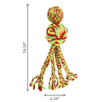 KONG Wubba Weaves mit Seil bunt XL