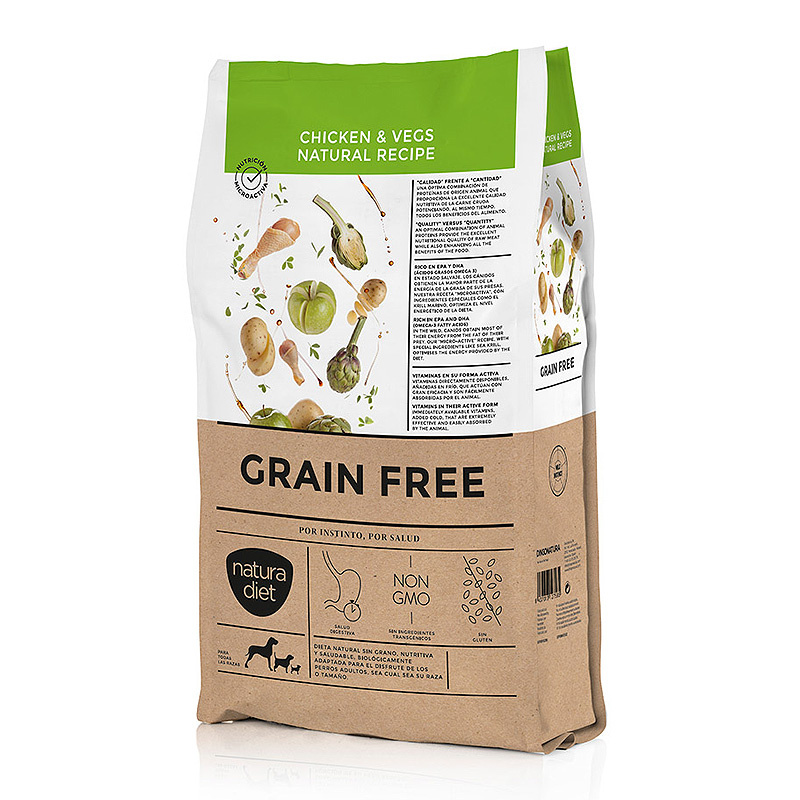 Natura Diet Grain Free Adult Huhn mit Süßkartoffel 12 kg