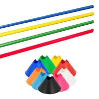 H&uuml;rden Set Cavaletti Agility Hundetraining 100cm