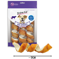 DOKAS Kau-Spirale mit Hühnerbrust 110g