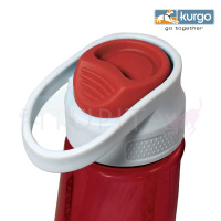 Kurgo Gourd H2O Trinkflasche und Trinknapf 2 in 1 ROT