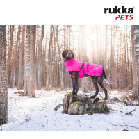 Rukka Pets Wintermantel Warmup black schwarz 40