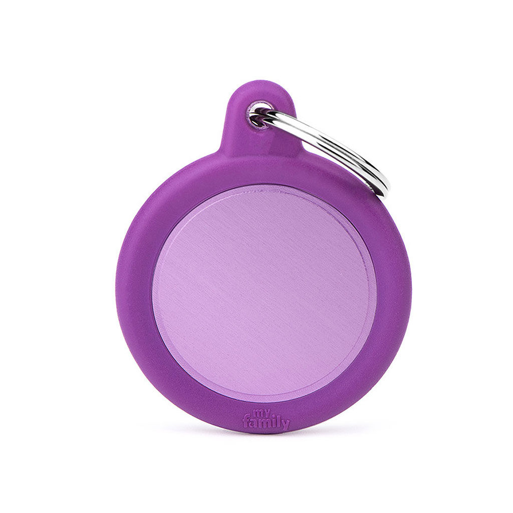 Runder Anhänger mit Gravur für Hunde