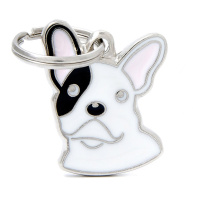 MyFamily Hundemarke Anhänger schwarz-weißer...