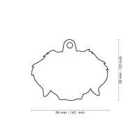 MyFamily Hundemarke Anhänger Epagneul Breton mit Gravur