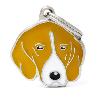 MyFamily Hundemarke Anhänger English Foxhound mit...