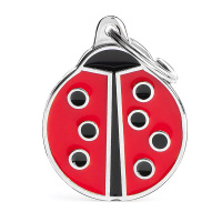 MyFamily Hundemarke Anh&auml;nger Marienk&auml;fer mit...