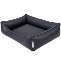 PITUPITA Komfort Hundebett Lewia aus Eco Kunstleder in...