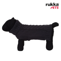 Rukka Pets Strickpullover WOOLY dunkelgrau S