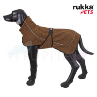 Rukka Pets Strickmantel Pullover COMFY braun bernstein 50