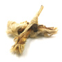 Lammkopfhaut mit Fell für Hunde 500g