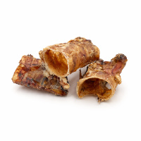 PITUPITA Rinderstrossen kurz ca.5cm für kleine Hunde 500g