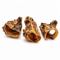 PITUPITA Rinderstrossen kurz ca.5cm für kleine Hunde 500g