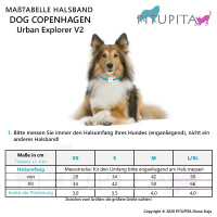 DOG Copenhagen Halsband Urban Explorer V2 mocca braun XS