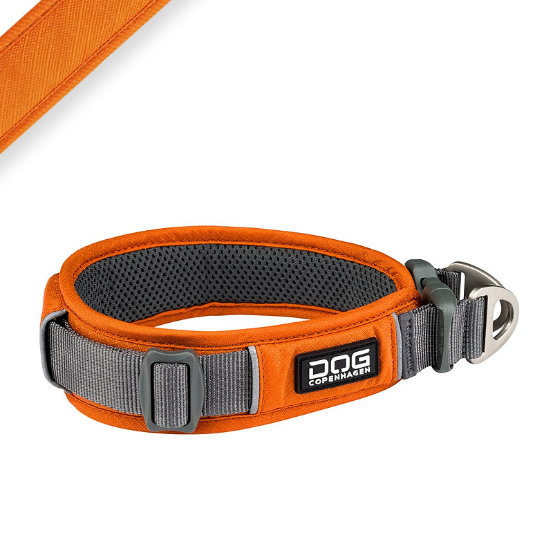 DOG Copenhagen Halsband Urban Explorer V2 orange sun orange