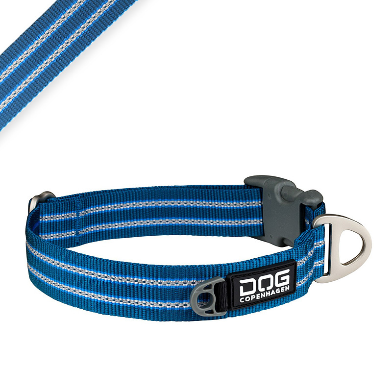 DOG Copenhagen Halsband URBAN STYLE V2 Ocean Blue blau L