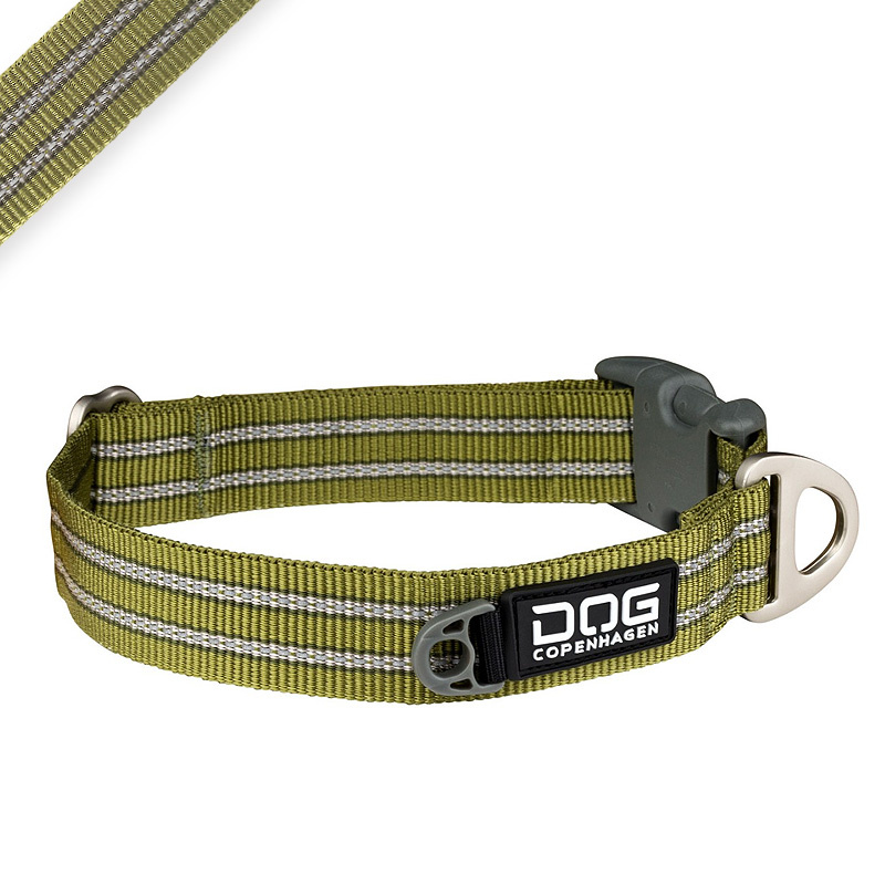 DOG Copenhagen Halsband URBAN STYLE V2 Hunting Green grün