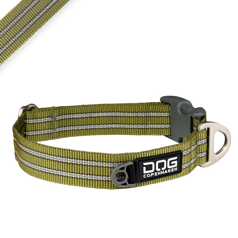 DOG Copenhagen Halsband Urban Style V2 Hunting Green grün