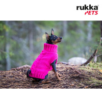 Rukka Pets Strickpullover WOOLY blau hellblau M
