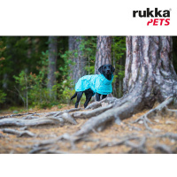 Rukka Pets Regenjacke Regenmantel Hase blau 25